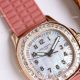 Super clone Patek Philippe Aquanaut Luce Rose Gold Diamond set watch 9015 Auto Movement (4)_th.jpg